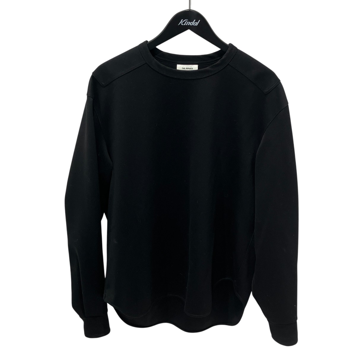 【中古】THE RERACS　24FW コマンドＴシャツ 長袖カットソー 24FW-RECS-456-J ブラック サイズ：46 【130726】（ザリラクス）｜ブランド古着のカインドオル