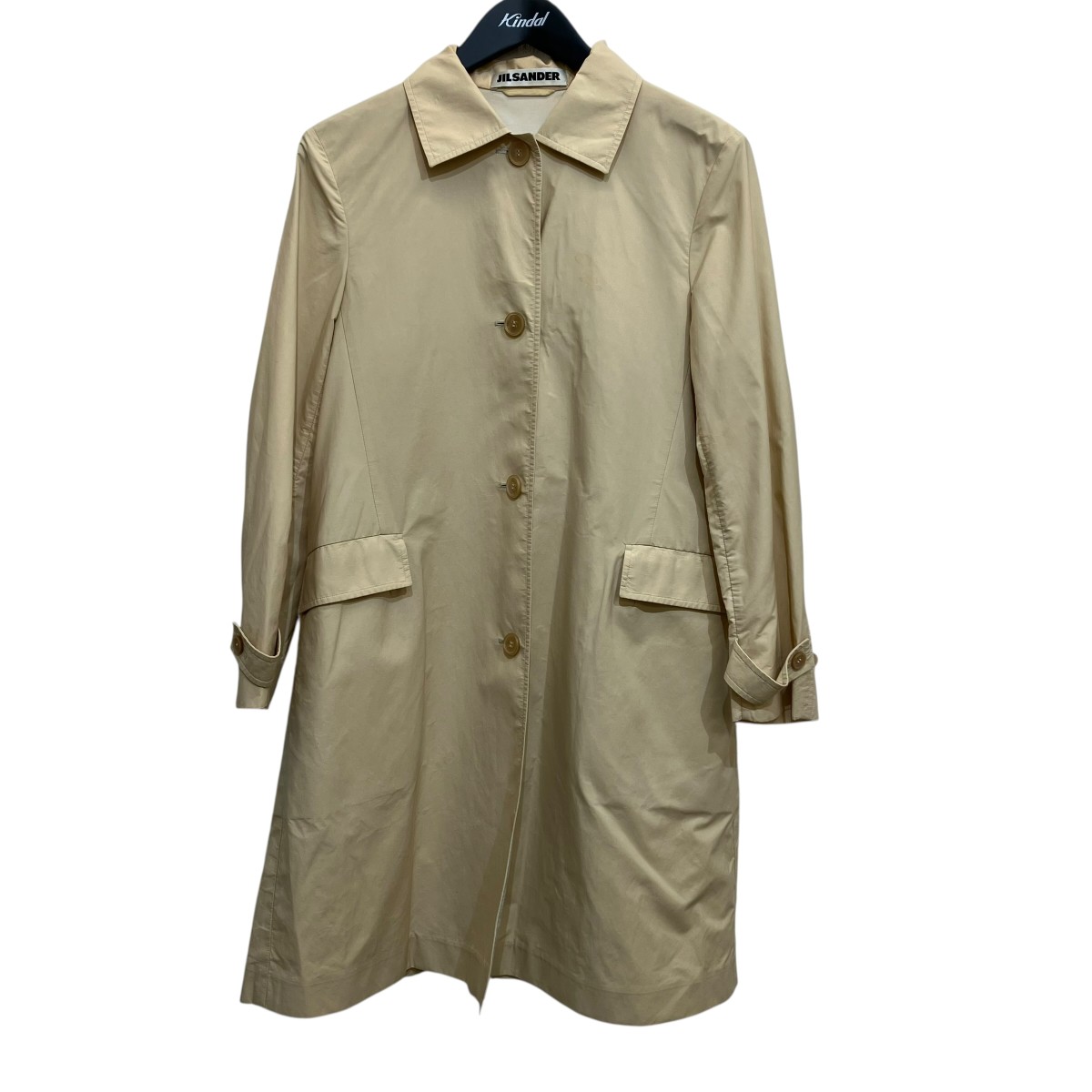 【中古】JIL SANDER　コート I250005 ベージュ サイズ：36 【140726】（ジルサンダー）｜ブランド古着のカインドオル
