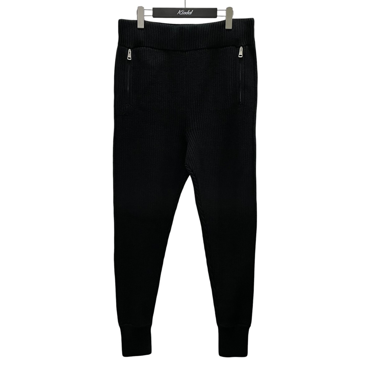 【中古】MONCLER&times;ALYX　PANTALONE ニットパンツ G209Y9L00004 ブラック サイズ：L 【140726】（モンクレール&times;アリクス）｜ブランド古着のカインドオル
