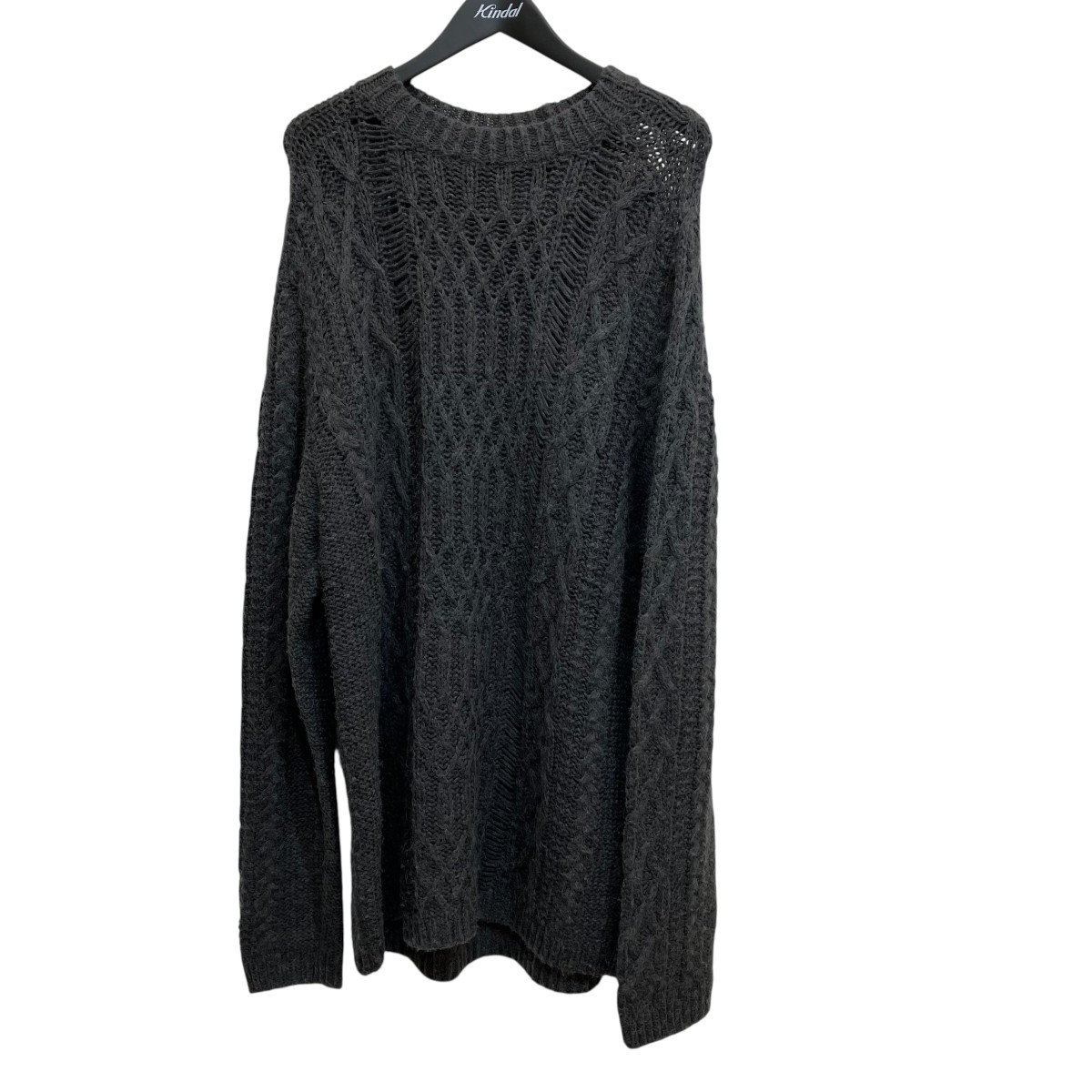 【中古】Martin Margiela 10　ニット S30GP0184 グレー サイズ：M 【140726】（マルタンマルジェラ１０）｜ブランド古着のカインドオル
