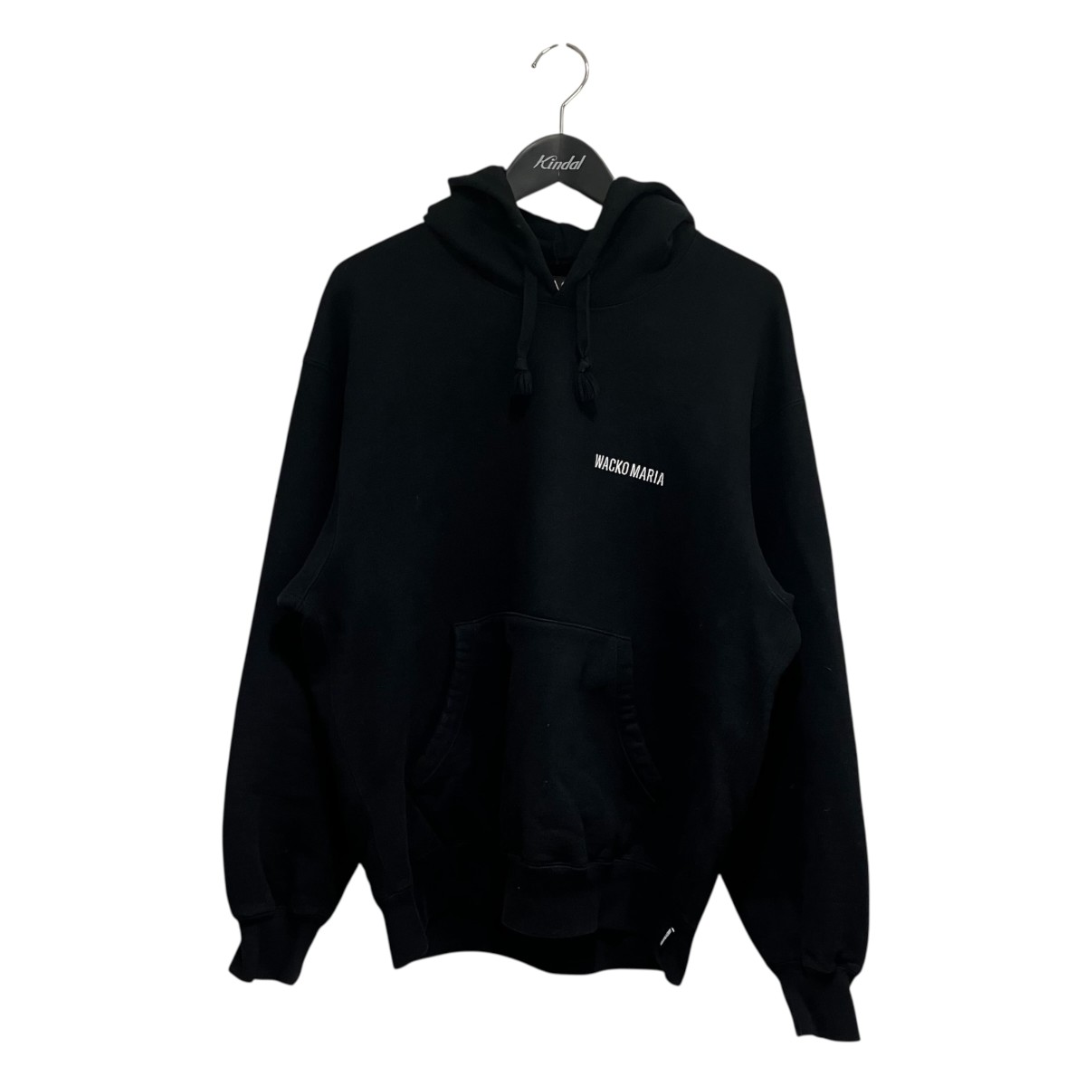 【中古】WACKO MARIA　HEAVY WEIGHT PULLOVER HOODED SWEAT SHIRT 長袖パーカー ブラック サイズ：M 【140726】（ワコマリア）｜ブランド古着のカインドオル 13,746円