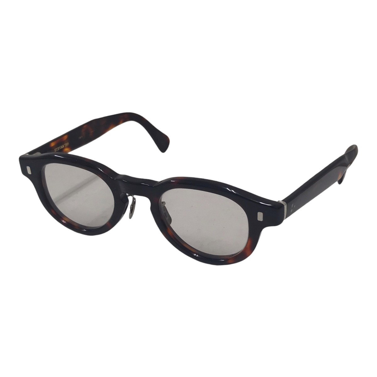 【中古】EYEVAN7285 眼鏡 ブラウン サイズ:45□23-146 【150726】(アイヴァン7285)|ブランド古着のカインドオル