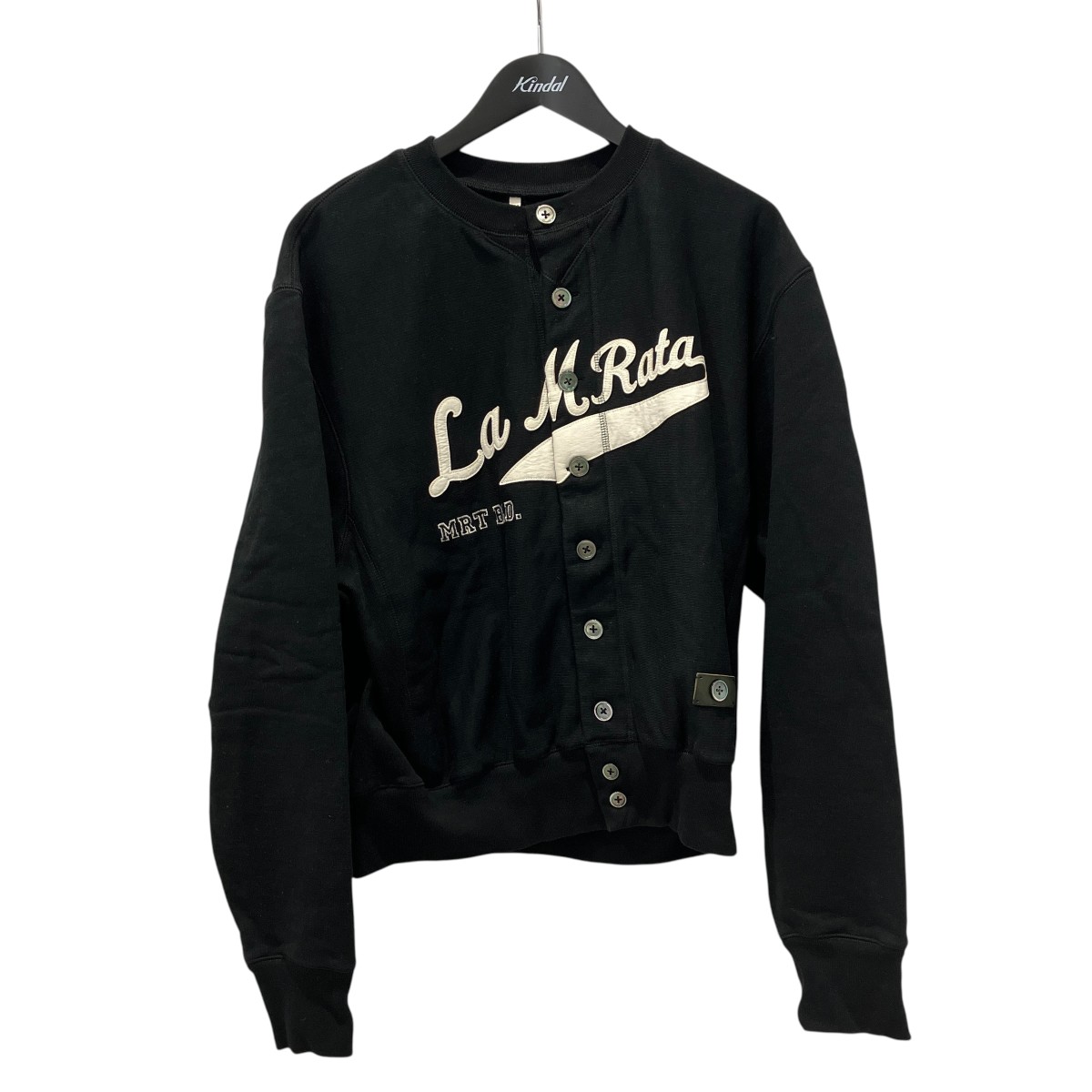 【中古】KHOKI　SWEAT CARDIGAN スウェットカーディガン 24FW-t-05 ブラック サイズ：4 【150726】（コッキ）｜ブランド古着のカインドオル
