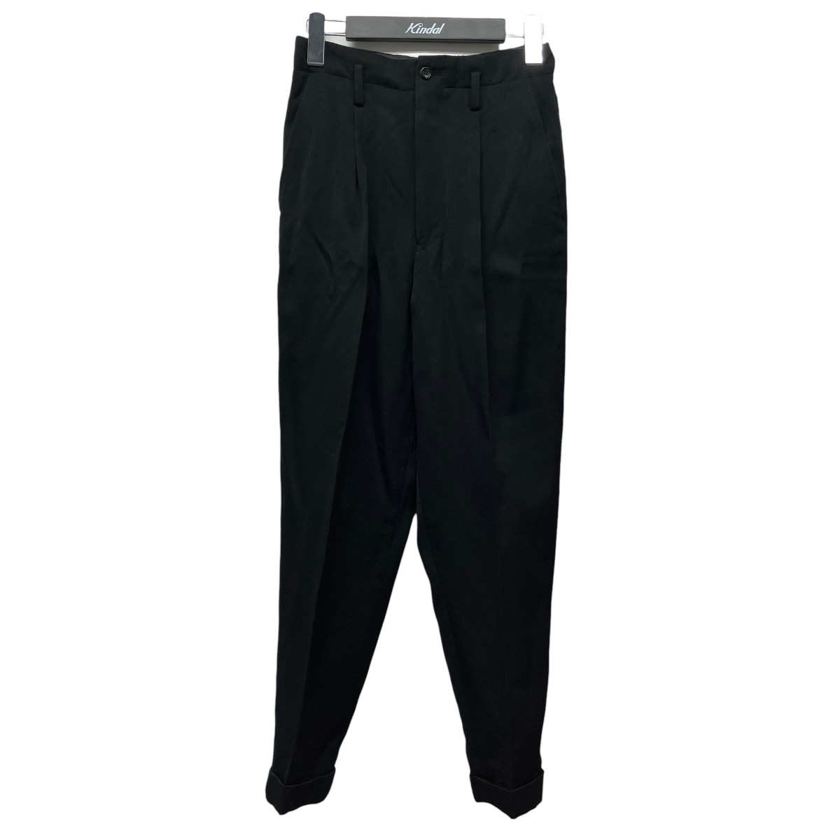 【中古】tricot COMME des GARCONS 92AW スラックス TP-05017S ブラック サイズ:S 【150726】(トリココムデギャルソン)|ブランド古着のカインドオル