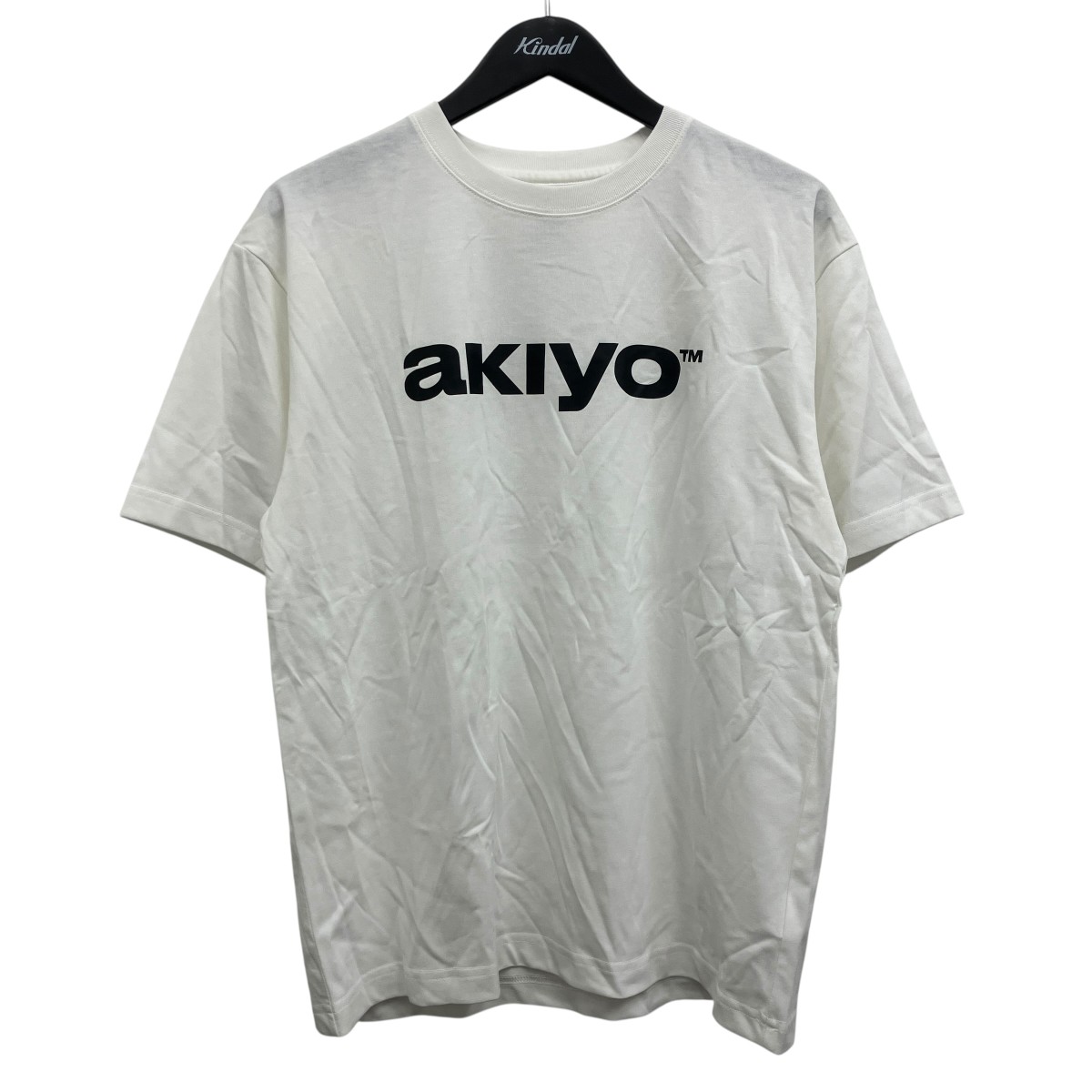 【中古】AKIYO　プリントTシャツ ホワイト サイズ：M 【160726】（アキヨ）｜ブランド古着のカインドオル