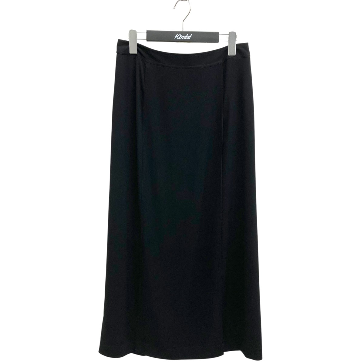 【中古】CHANEL　ロングスカート P10221V06371 ブラック サイズ：42 【170726】（シャネル）｜ブランド古着のカインドオル