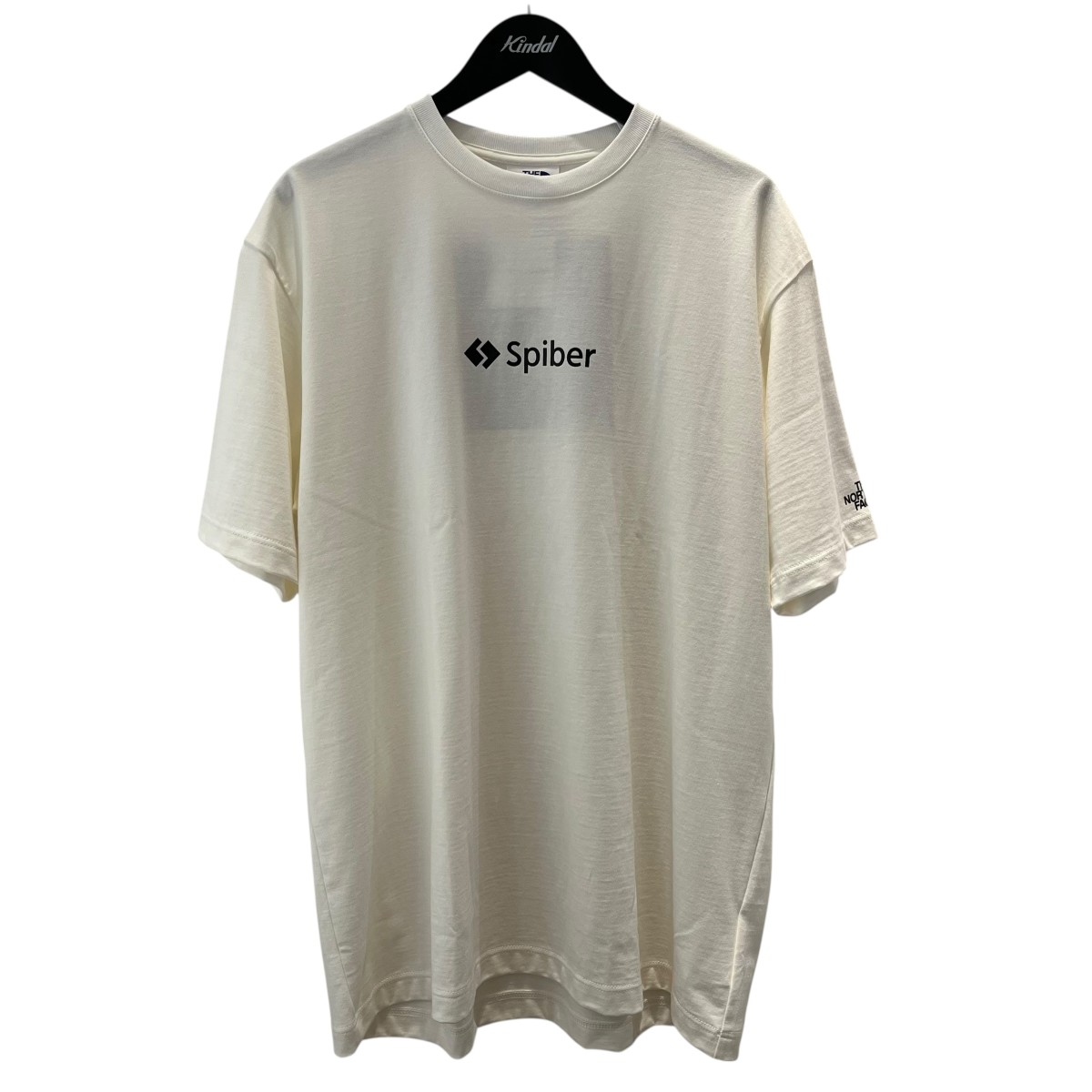 【中古】eYe COMME des GARCONS JUNYAWATANABE MAN　25SS プリント THE NORTH FACE コラボ半袖Tシャツ WO-T910 ホワイト サイズ：L 【160726】（アイ コムデギャルソン ジュンヤワタナベマン）｜ブランド古着のカインドオル