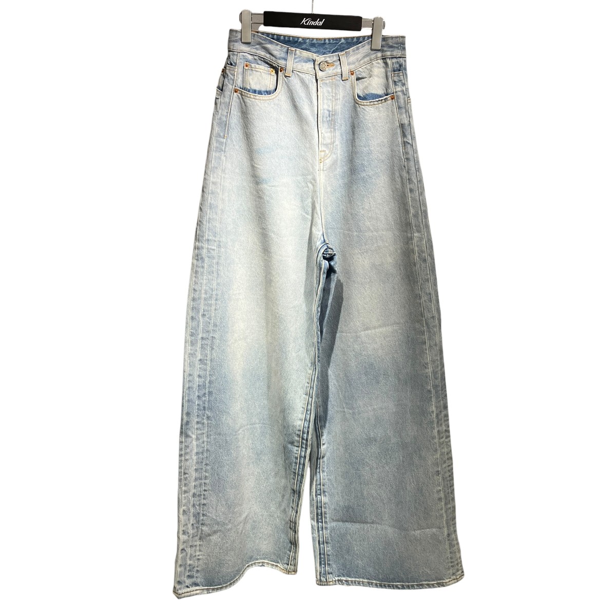 【中古】VETEMENTS Big Shape Denim Jeans デニムパンツ UA53PA600L インディゴ サイズ:S 【170726】(ヴェトモン)|ブランド古着のカインドオル