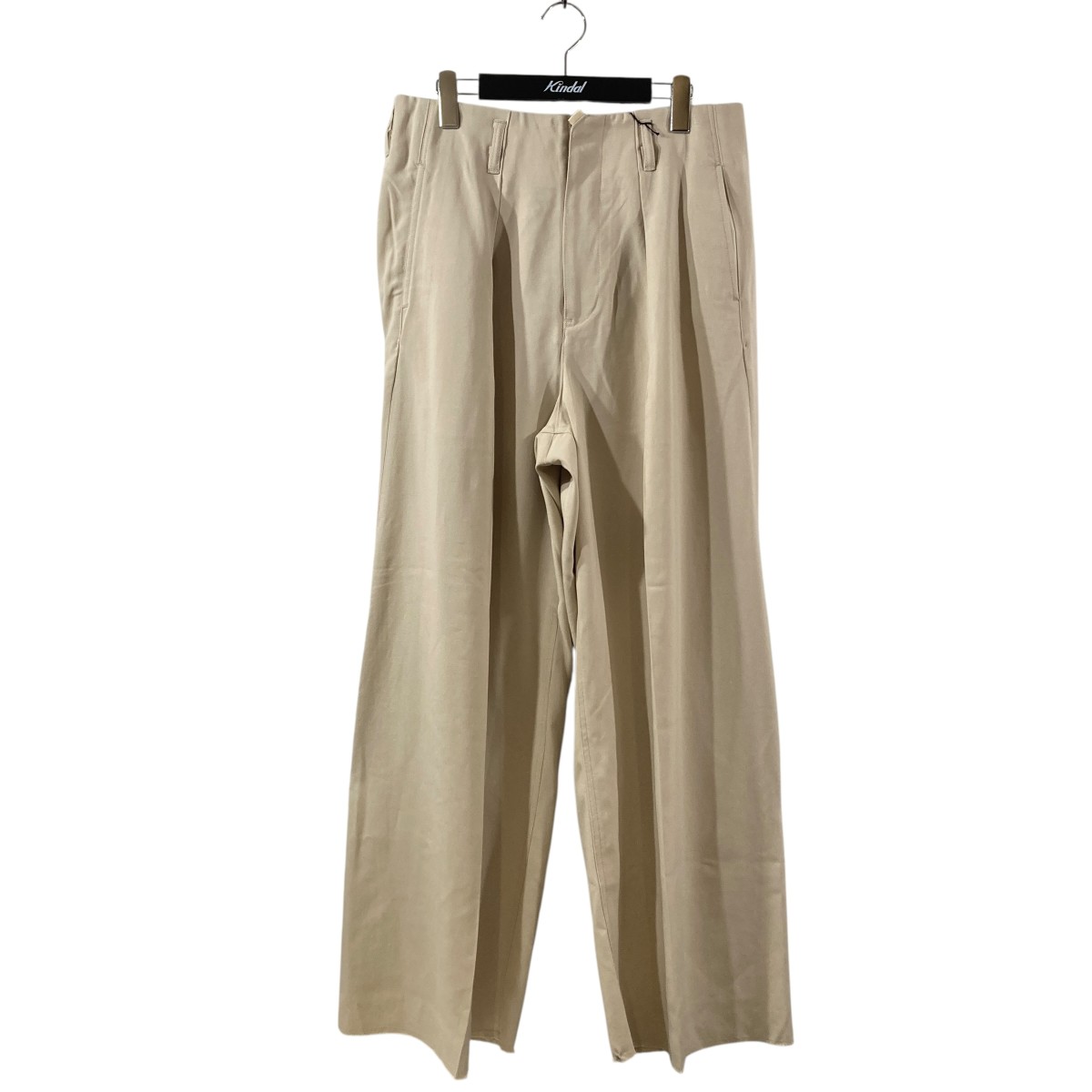 【中古】saby 26SS TUCK-BAGGY TYPE 3 タックバギーパンツ 26S-031806 ベージュ サイズ:L 【180726】(サバイ)|ブランド古着のカインドオル