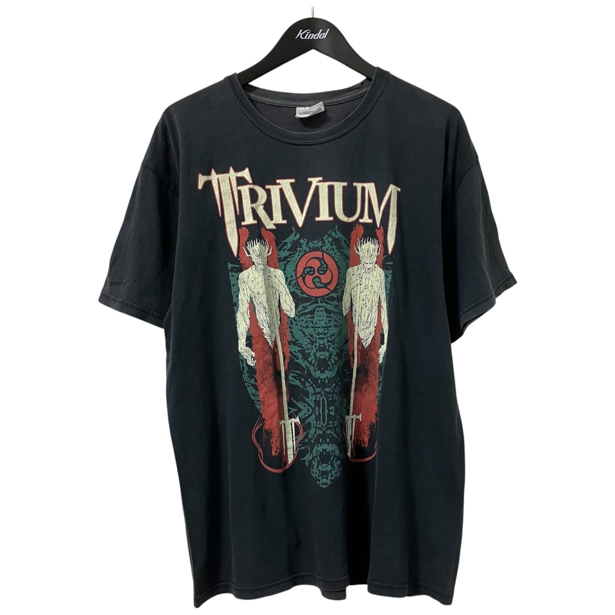 【中古】USED　TRIVIUM プリントTシャツ ブラック サイズ：- 【180726】（ユーズド）｜ブランド古着のカインドオル