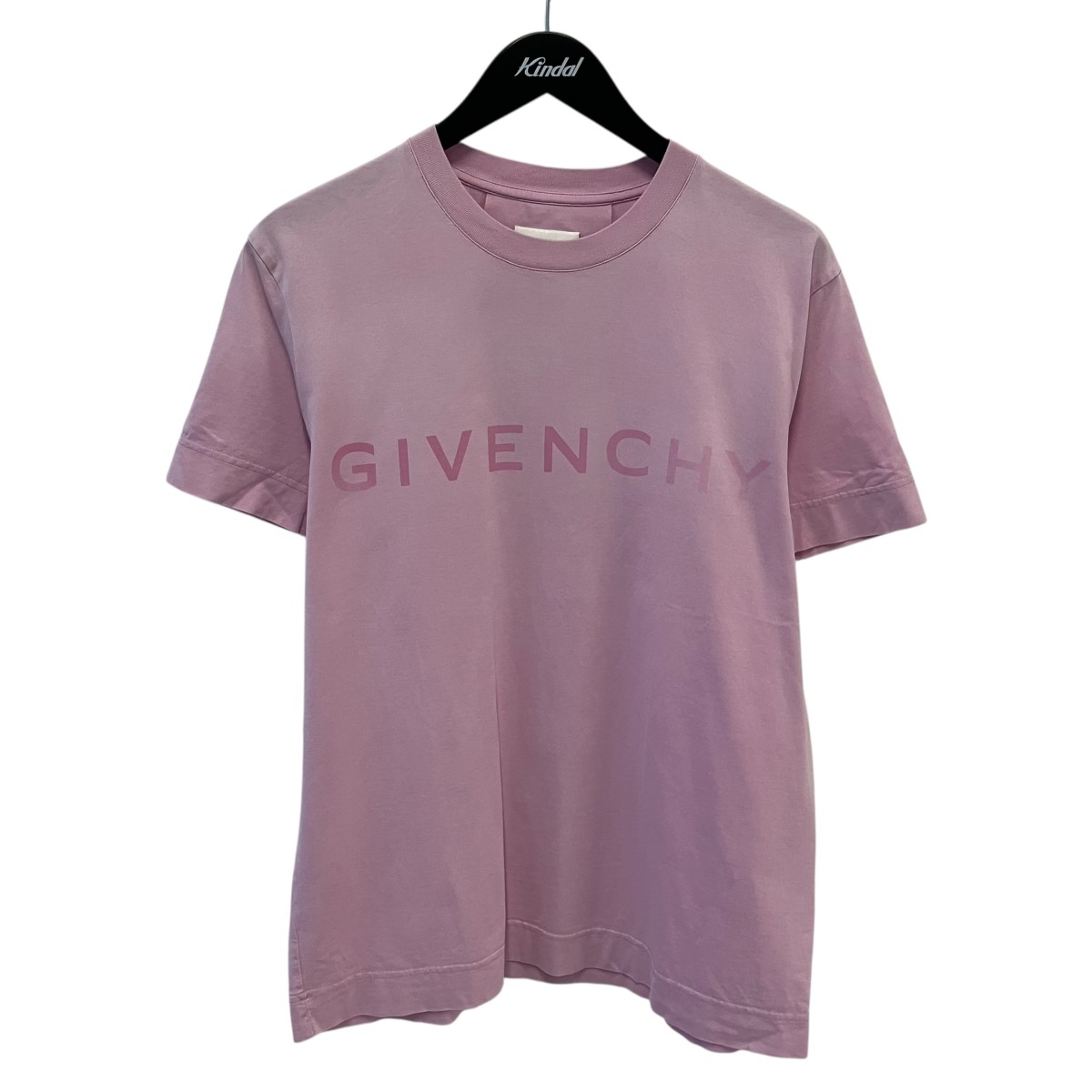 【中古】GIVENCHY 23SS 半袖Tシャツ BW707Z3YCX ピンク サイズ:XS 【190726】(ジバンシィ)|ブランド古着のカインドオル
