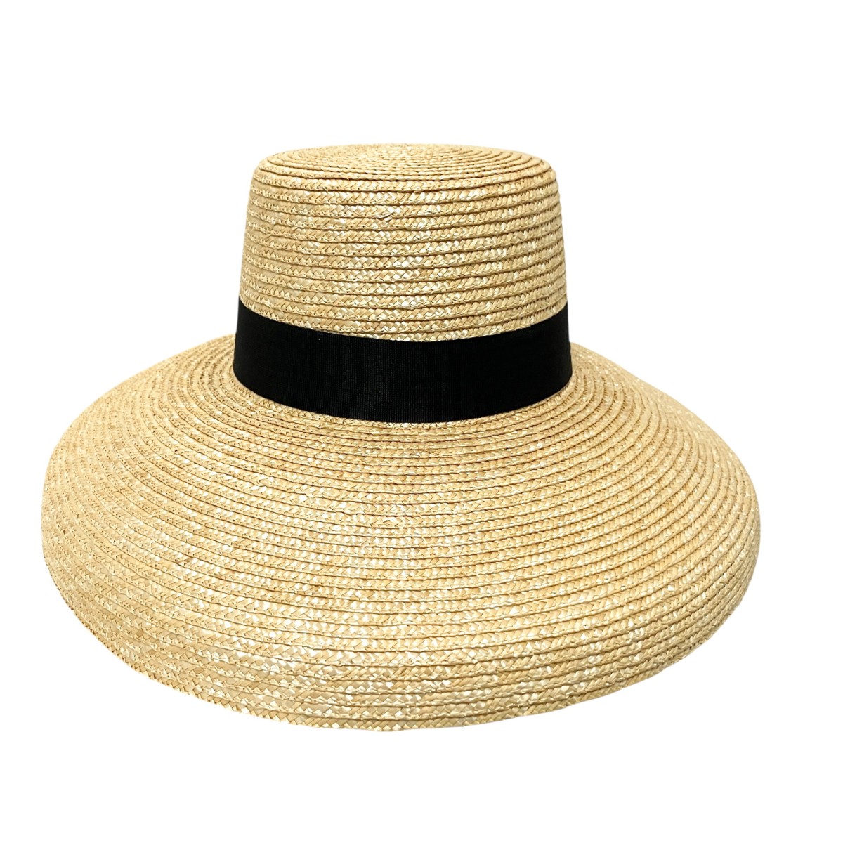 【中古】MaxMara CORONA ストローハット 23457104316 ベージュ サイズ:57 【190726】(マックスマーラ)|ブランド古着のカインドオル