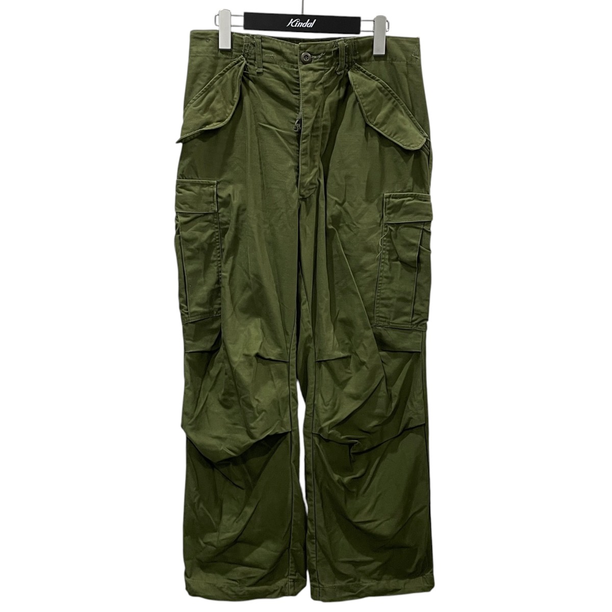 【中古】US ARMY M-65 フィールドパンツ SERVALジップ TROUSER.COLD WEATHER.COTTON AND NYLON WIND RESISTANT SATEEN 8415-00-782-2951 オリーブ サイズ:S 【190726】(ユーエスアーミー)|ブランド古着のカインドオル
