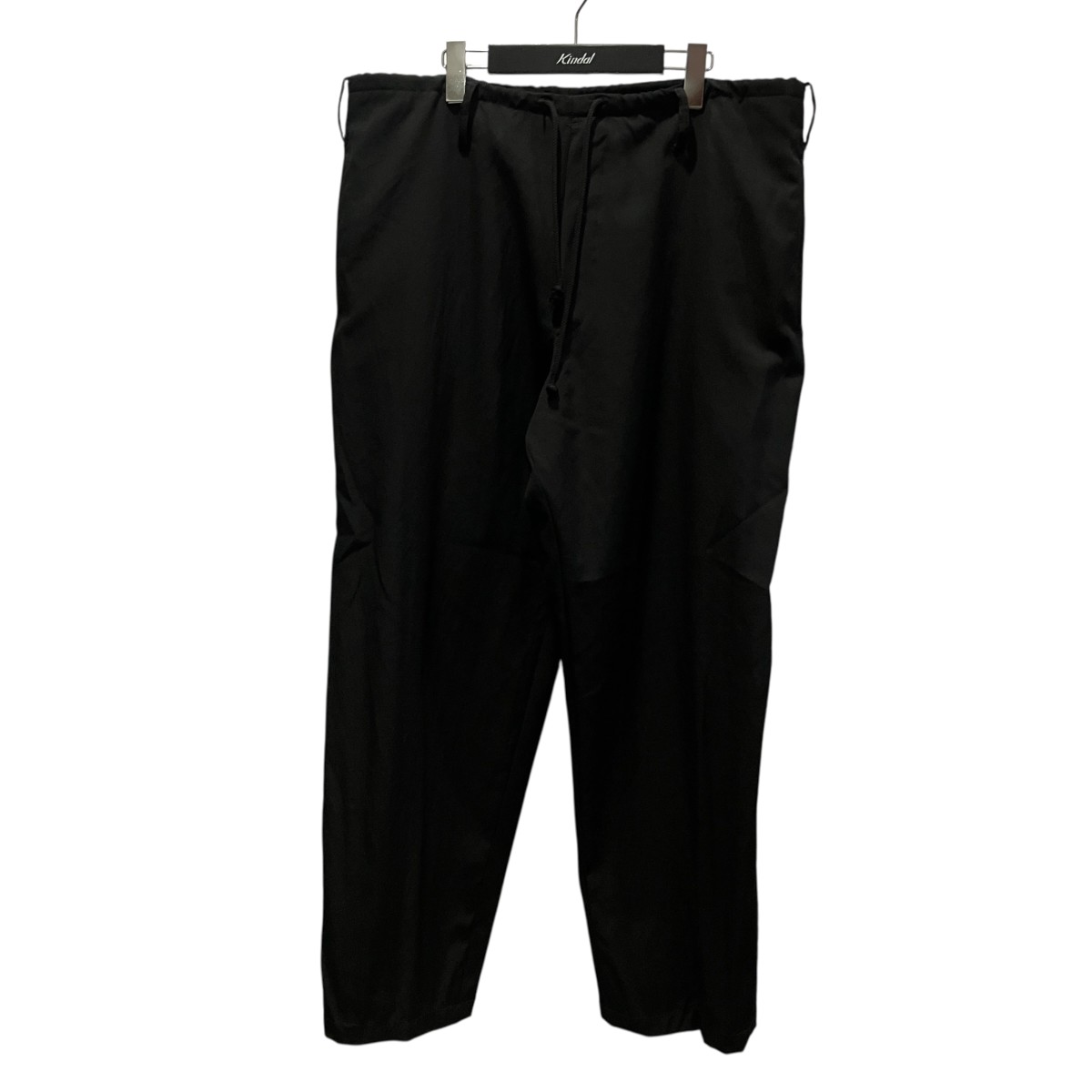 【中古】Yohji Yamamoto pour homme　ウールギャバジン シワギャバ紐パンツ HF-P40-100 ブラック サイズ：1 【190726】（ヨウジヤマモトプールオム）｜ブランド古着のカインドオル 25,245円