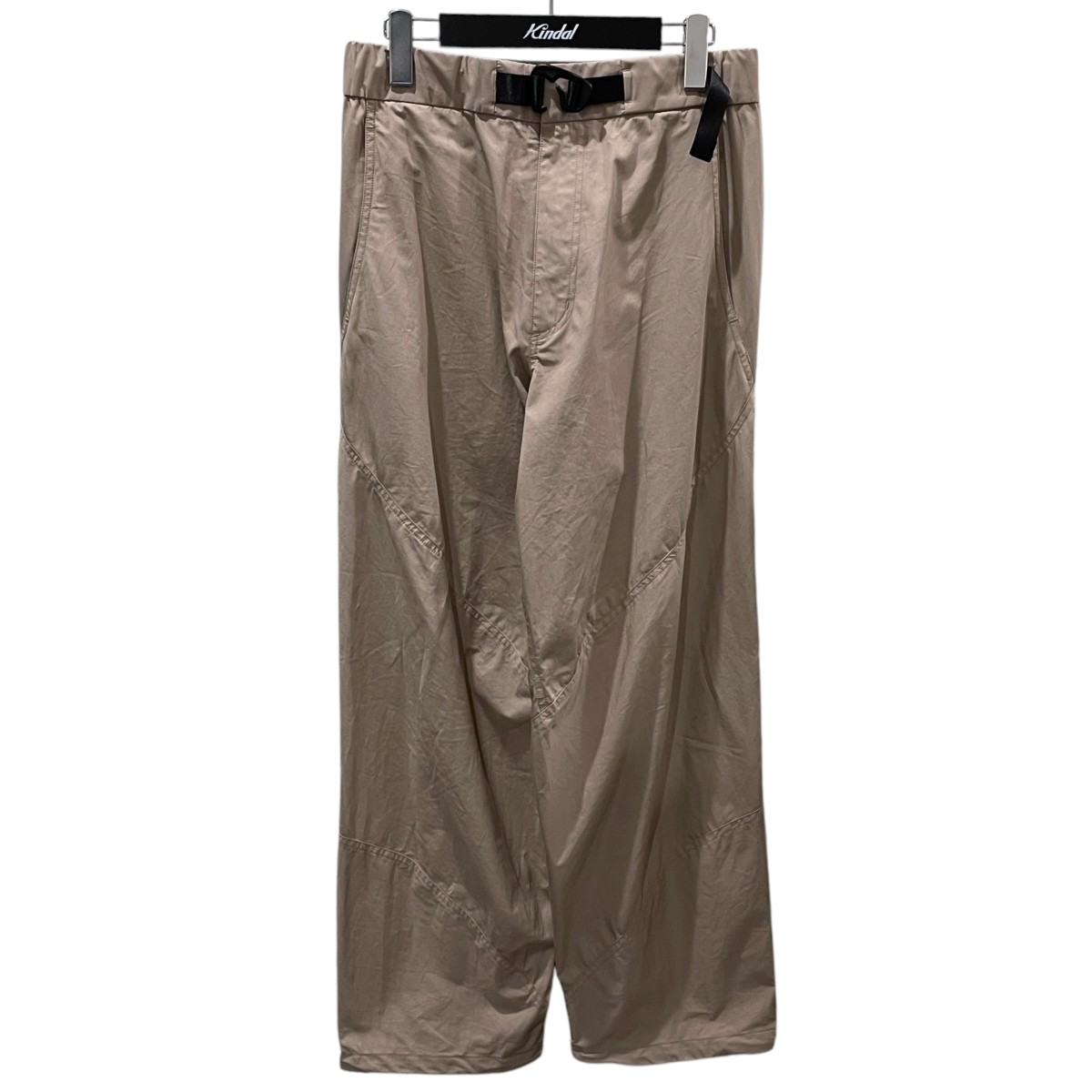 【中古】Goldwin 0 25SS ワイドパンツ Helicoid Weather Pants ヘリコイド ウェザー パンツ GZ75152 ベージュ サイズ:2 【190726】(ゴールドウィンゼロ)|ブランド古着のカインドオル