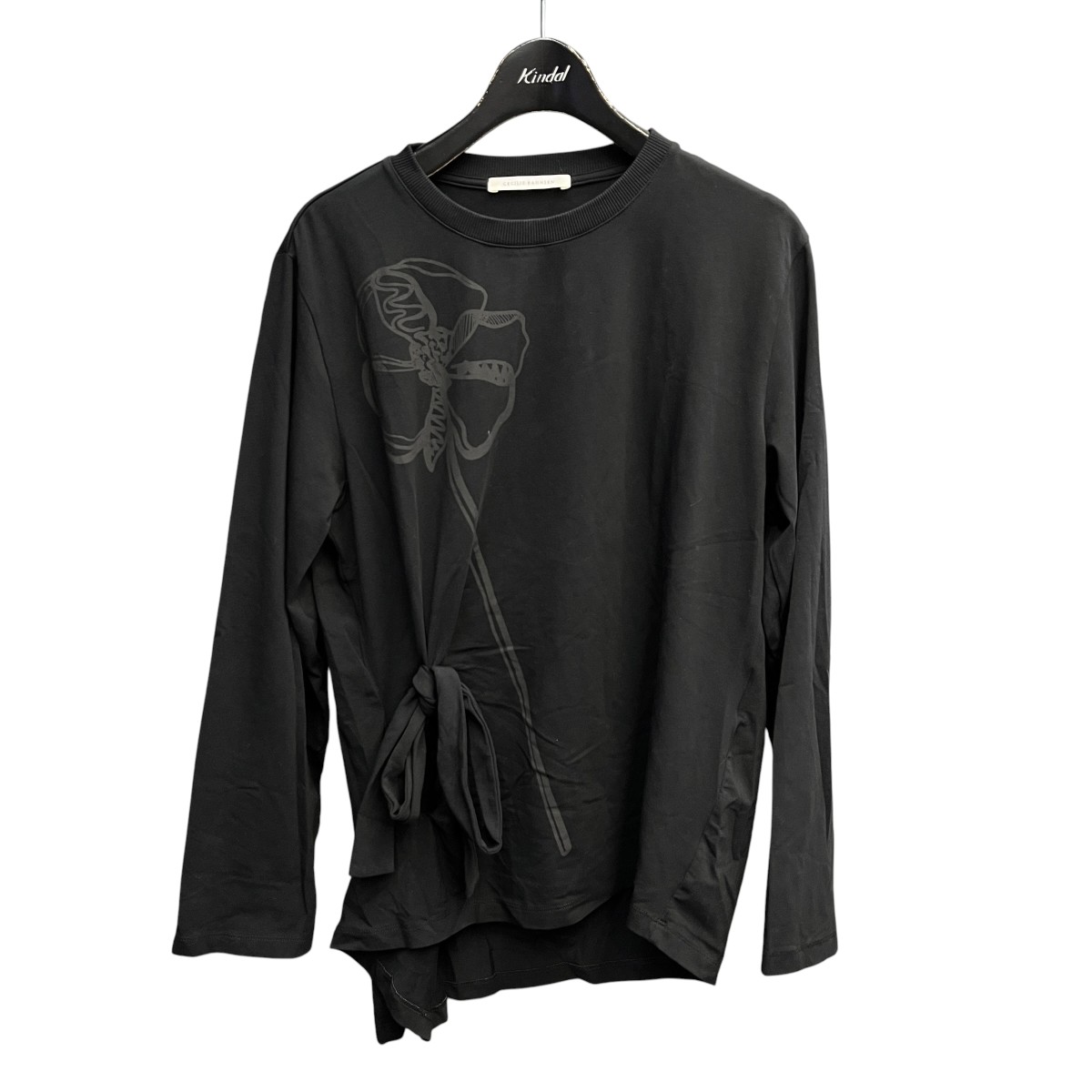【中古】Cecilie Bahnsen ロングスリーブTシャツ RTW13005 ブラック サイズ:UK8 【190726】(セシリーバンセン)|ブランド古着のカインドオル