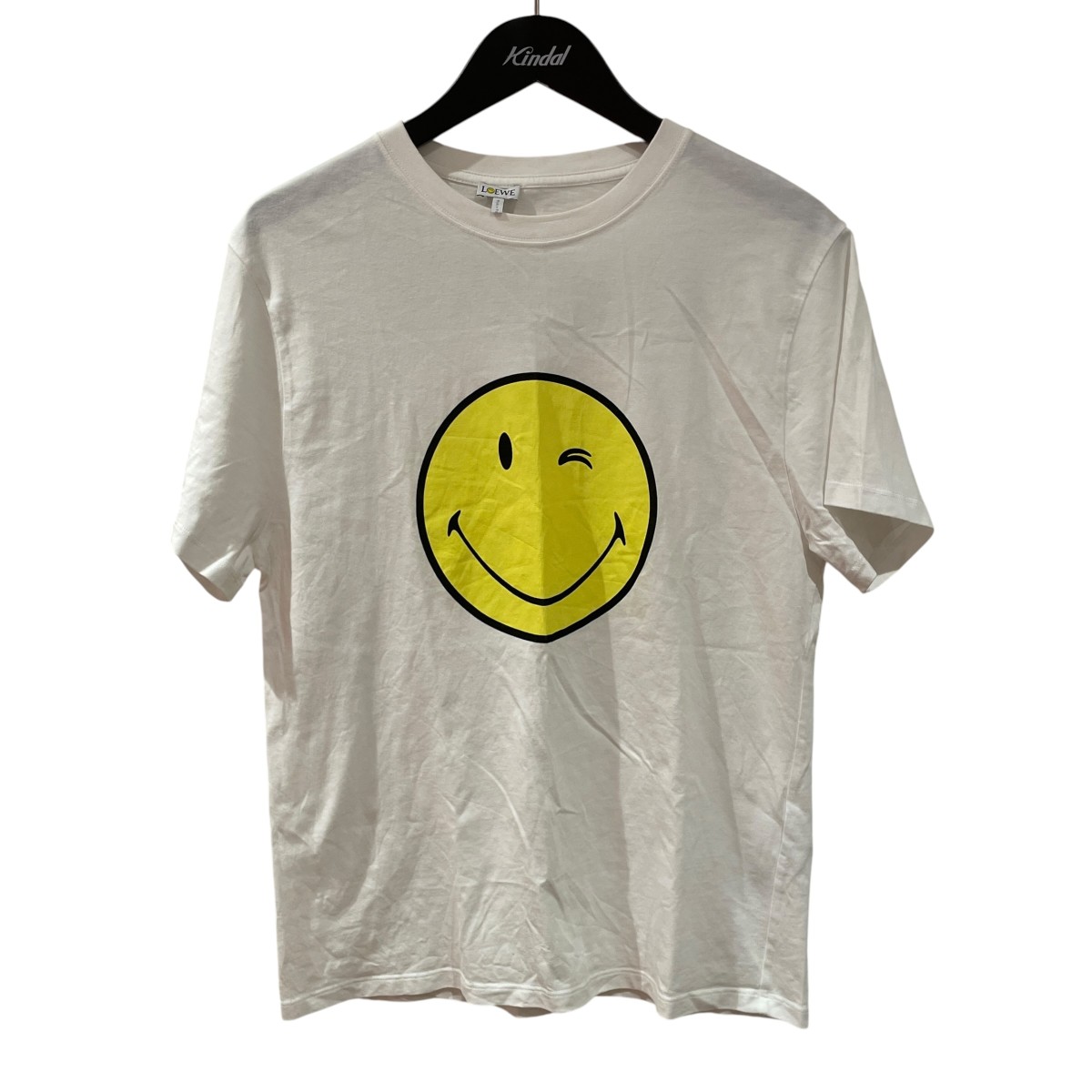 【中古】LOEWE Tシャツ S616341J01 ホワイト サイズ:XS 【190726】(ロエベ)|ブランド古着のカインドオル