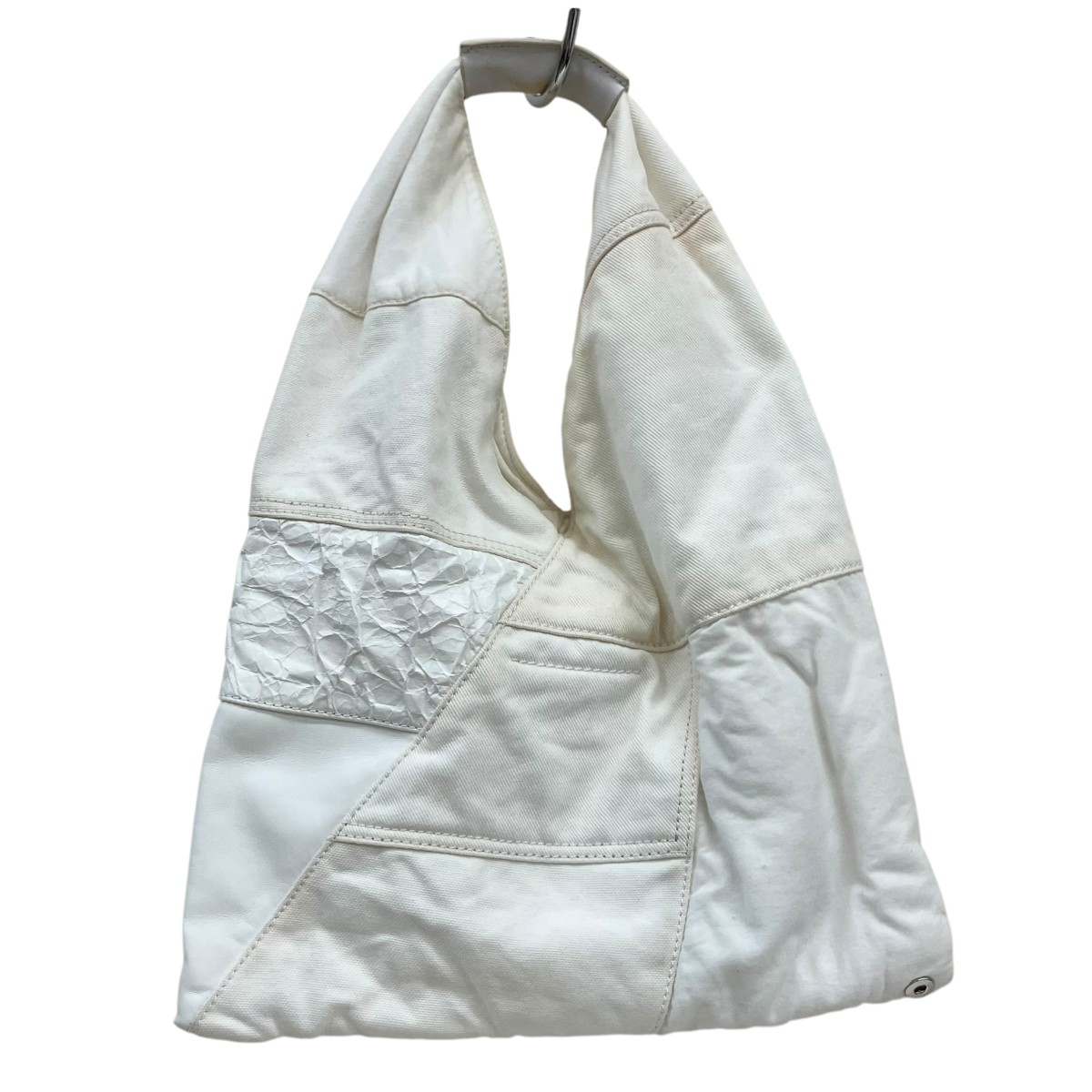 【中古】MM6 Maison Margiela トートバッグ ホワイト 【200726】(マルタンマルジェラ)|ブランド古着のカインドオル