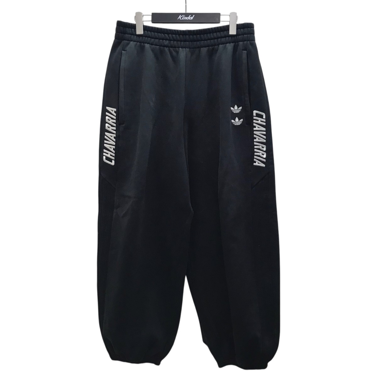 【中古】adidas×WILLY CHAVARRIA Heavyweight Sweatpants スウェットパンツ ブラック サイズ:L 【200726】(アディダス×ウィリーチャバリア)|ブランド古着のカインドオル