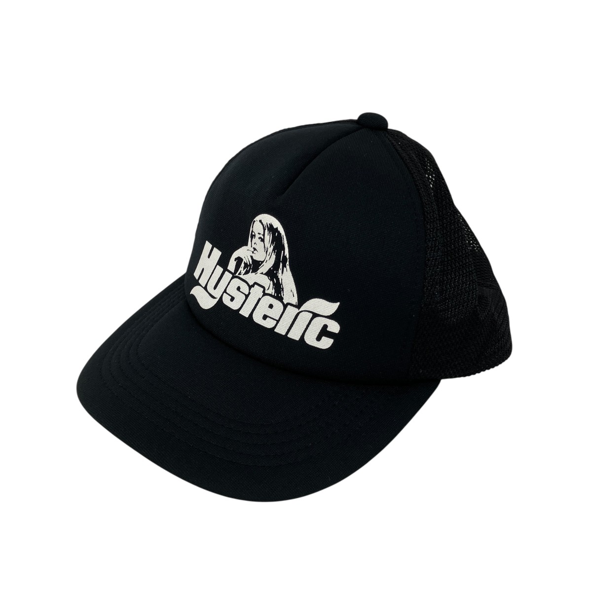 【中古】Hysteric Glamour　メッシュキャップ 02241QH04 ブラック サイズ：Free 【200726】（ヒステリックグラマー）｜ブランド古着のカインドオル