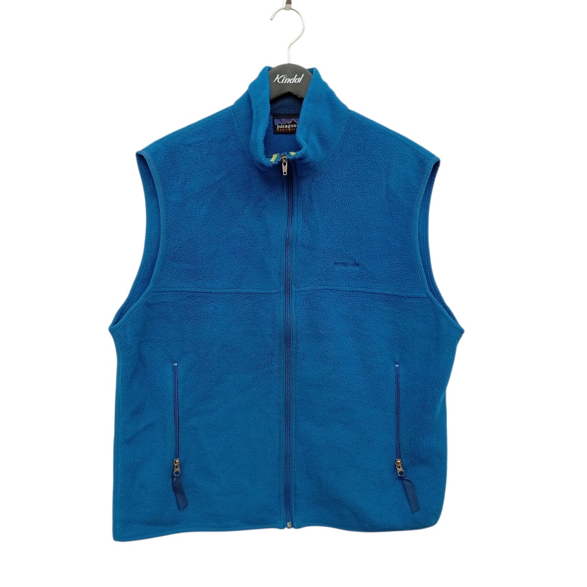【中古】Patagonia　00AW シンチラ フリースベスト 25182 ブルー サイズ：L 【210726】（パタゴニア）｜ブランド古着のカインドオル