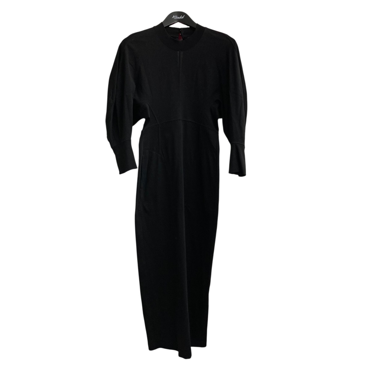 【中古】mame kurogouchi Cotton Jersey Dress ワンピース MM23PF-JS735 ブラック サイズ:2 【210726】(マメクロゴウチ)|ブランド古着のカインドオル