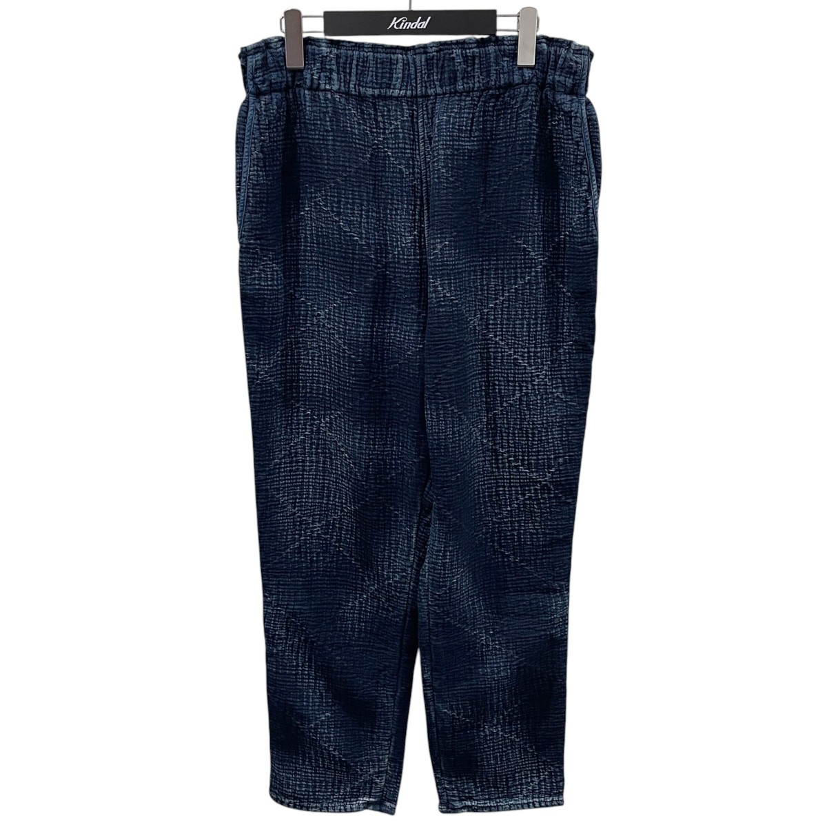 【中古】Porter Classic 18SS イージーパンツ SASHIKO LIGHT MEN’S PANTS 刺し子ライトメンズパンツ PC-043-807 インディゴ サイズ:XL 【210726】(ポータークラシック)|ブランド古着のカインドオル