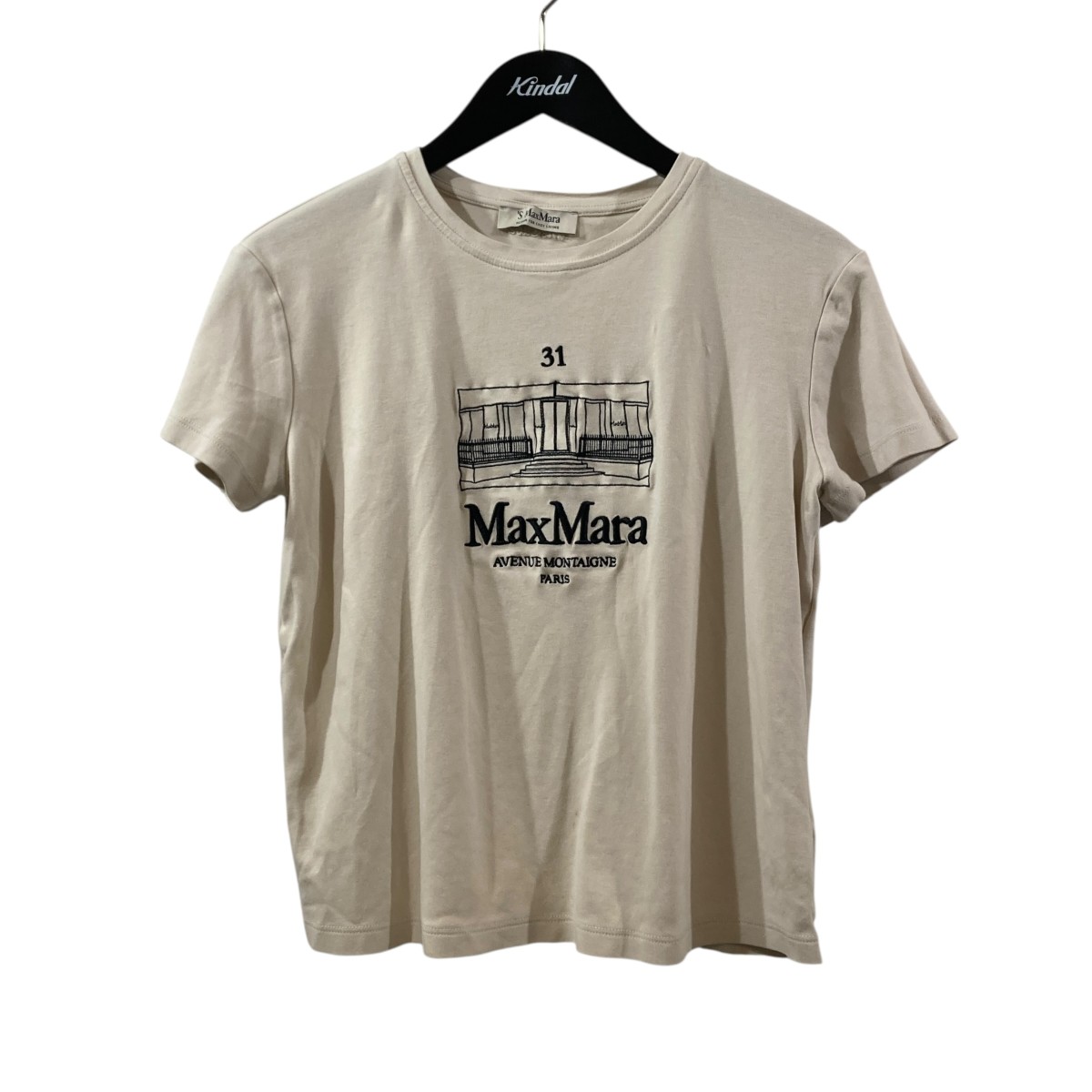 【中古】’S Max Mara SMMBELLA 半袖Tシャツ 2619971021 6 50 ベージュ サイズ:s 【210726】(エスマックスマーラ)|ブランド古着のカインドオル