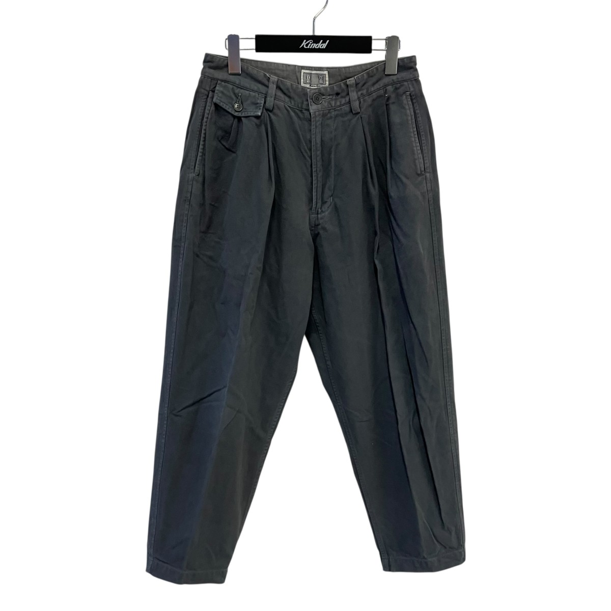 【中古】C.E OVER TWO TUCK PANTS チノパン CES24PT09 グレー サイズ:S 【220726】(シーイー)|ブランド古着のカインドオル