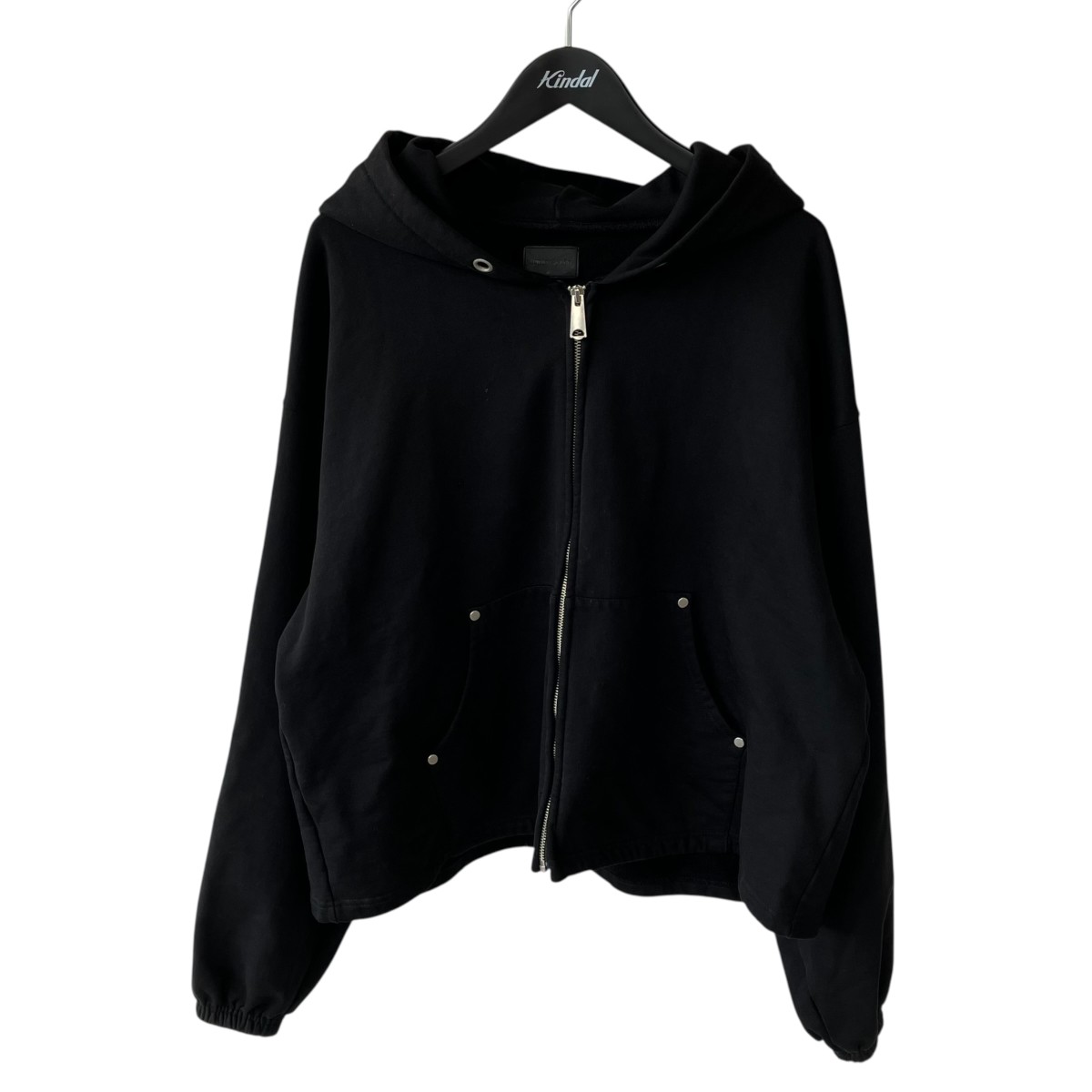 【中古】Danke schon 480HW SWEAT ZIP HOODIE ジップパーカー UNS25114 ブラック サイズ:M 【220726】(ダンケシェーン)|ブランド古着のカインドオル