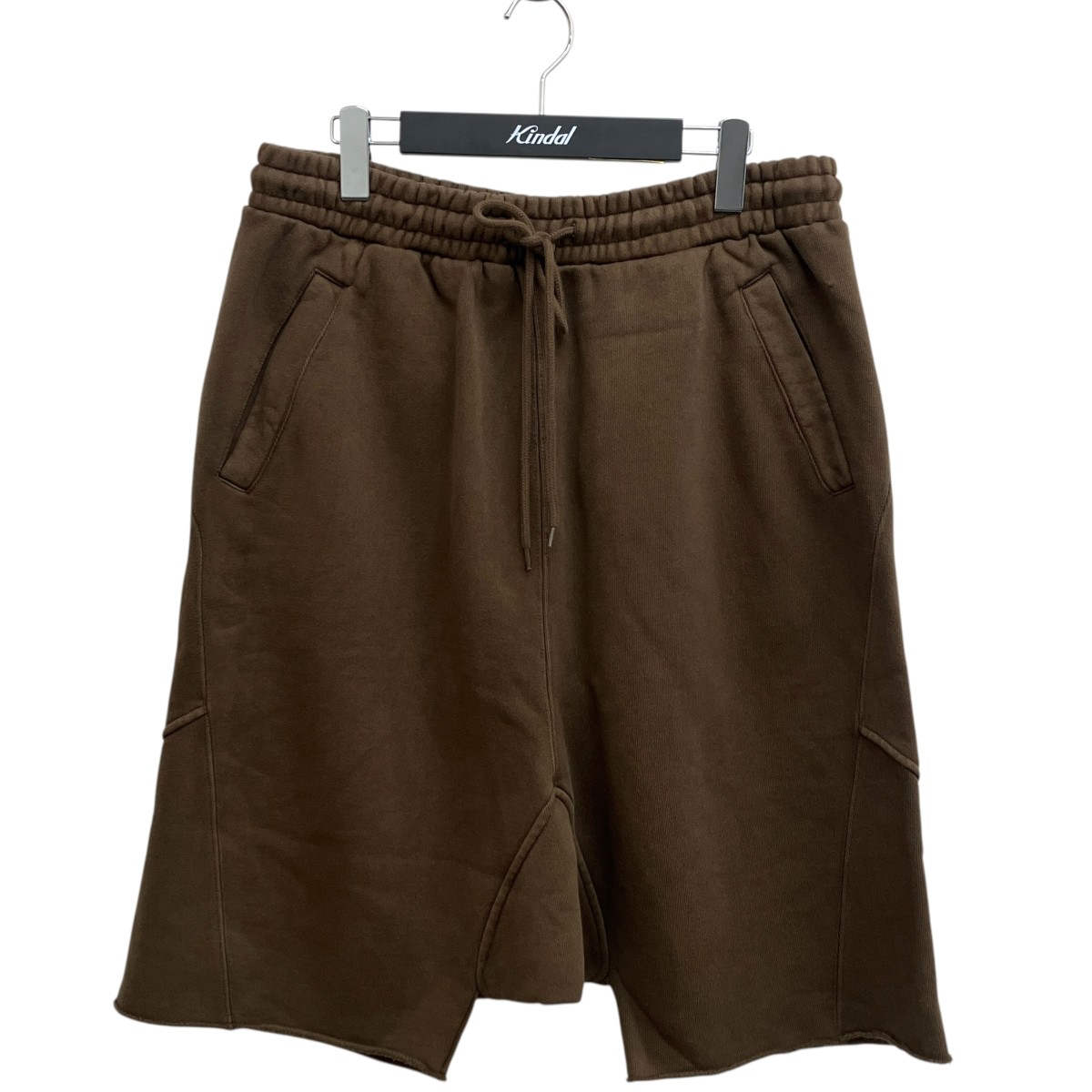 【中古】ENTIRE STUDIOS 25SS HEAVY DROP SHORT ハーフパンツ ES2256 ブラウン サイズ:M 【220726】(エンタイアスタジオ)|ブランド古着のカインドオル