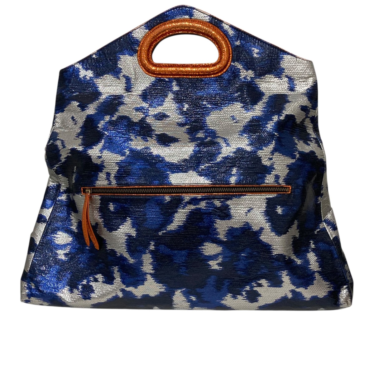 【中古】DRIES VAN NOTEN　2WAYバッグ ブルー 【230726】（ドリスヴァンノッテン）｜ブランド古着のカインドオル