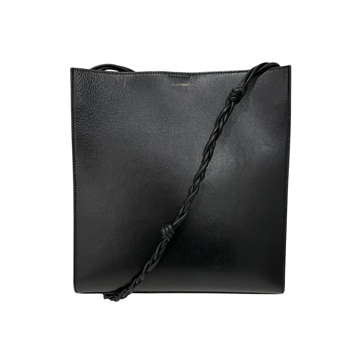 【中古】JIL SANDER tangle ショルダーバッグ ブラック 【230726】(ジルサンダー)|ブランド古着のカインドオル