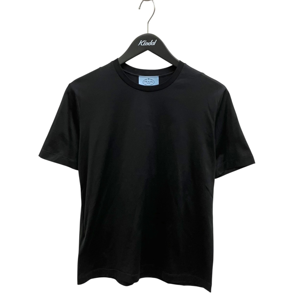 【中古】PRADA　半袖Tシャツ DNA976 ブラック サイズ：M 【230726】（プラダ）｜ブランド古着のカインドオル