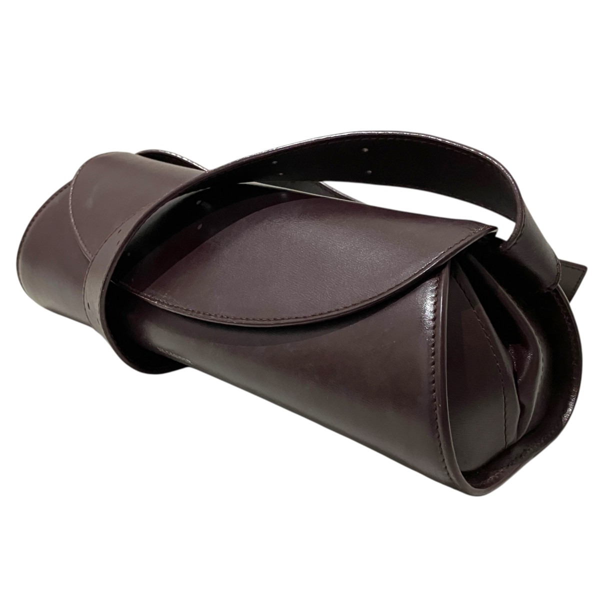 【中古】JIL SANDER　【Cannolo スモール】 ワンショルダーバッグ ダークアース 【230726】（ジルサンダー）｜ブランド古着のカインドオル