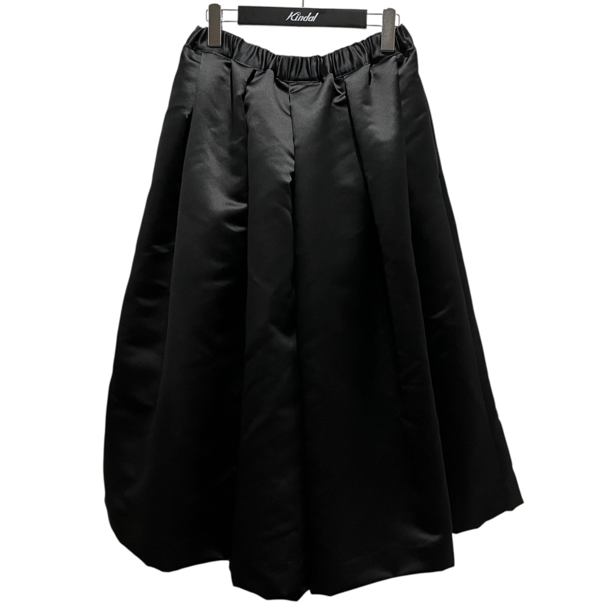 【中古】COMME des GARCONS　25SS エステルサテンワイドショーツ GO-P011 ブラック サイズ：S 【230726】（コムデギャルソン）｜ブランド古着のカインドオル