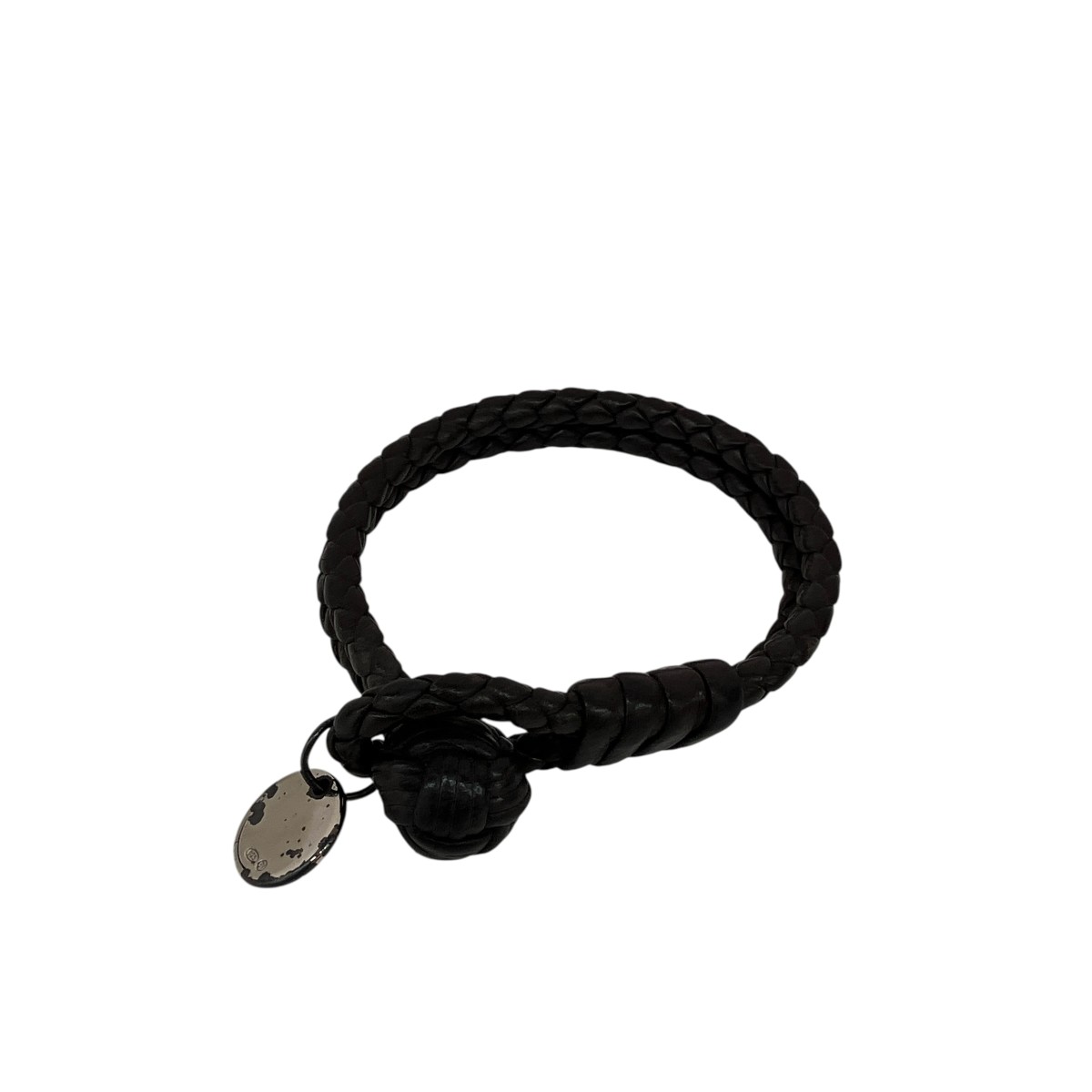 【中古】BOTTEGA VENETA　イントレチャート ブレスレット ブラウン 【230726】（ボッテガヴェネタ）｜ブランド古着のカインドオル