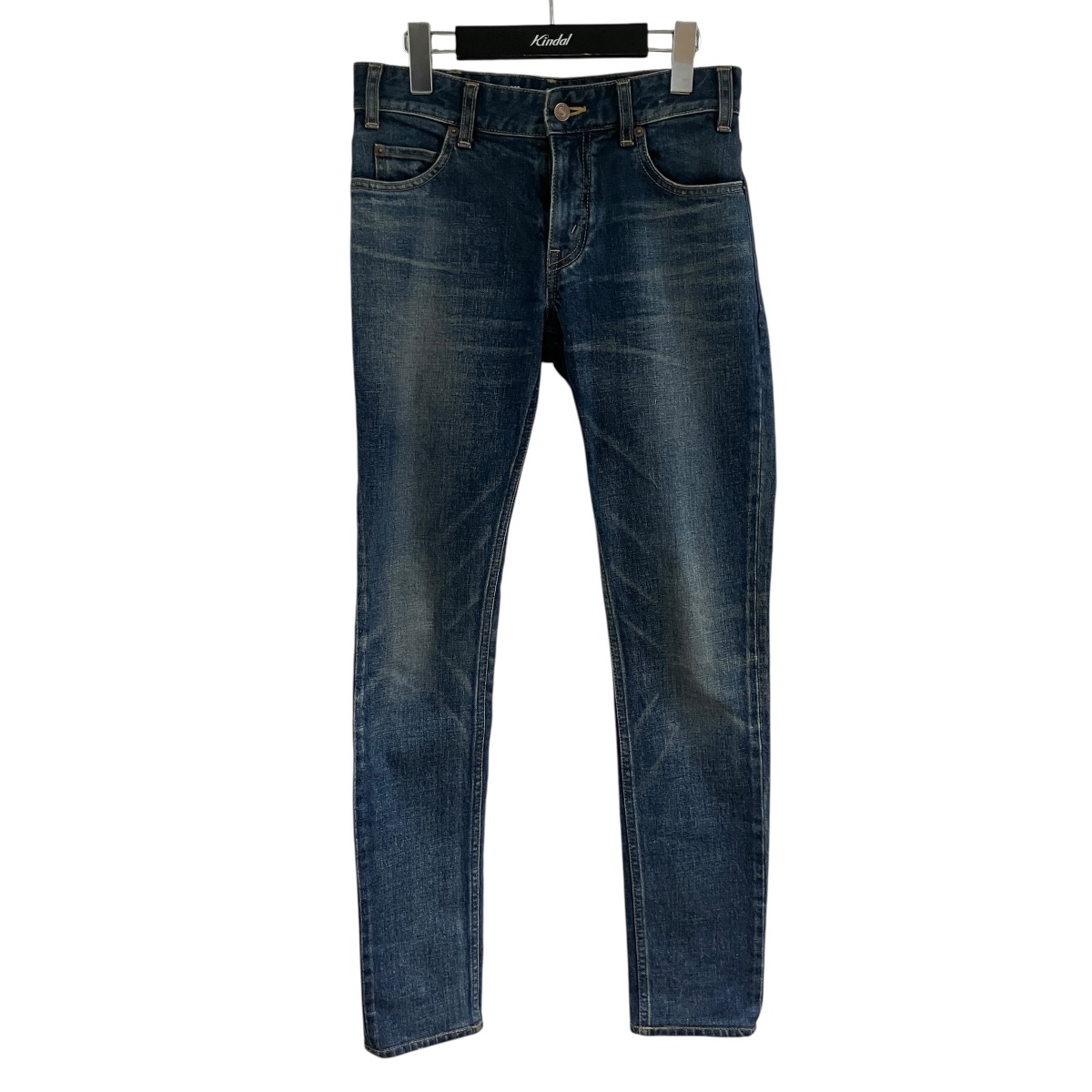 【中古】CELINE　スキニーデニムパンツ インディゴ サイズ：26 【240726】（セリーヌ）｜ブランド古着のカインドオル