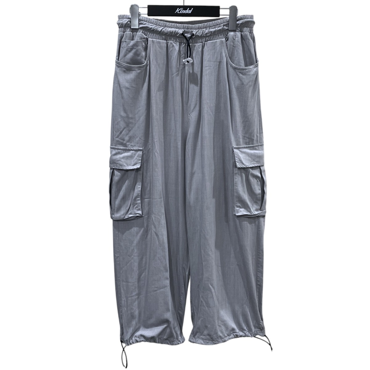 【中古】SUNNEI　カーゴパンツ CARGO PANTS グレー サイズ：S 【240726】（スンネイ）｜ブランド古着のカインドオル