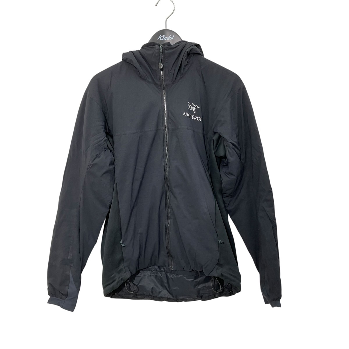【中古】ARC&rsquo;TERYX　ATOM AR HOODY ジップジャケット 02T-93102 ブラック サイズ：S 【240726】（アークテリクス）｜ブランド古着のカインドオル