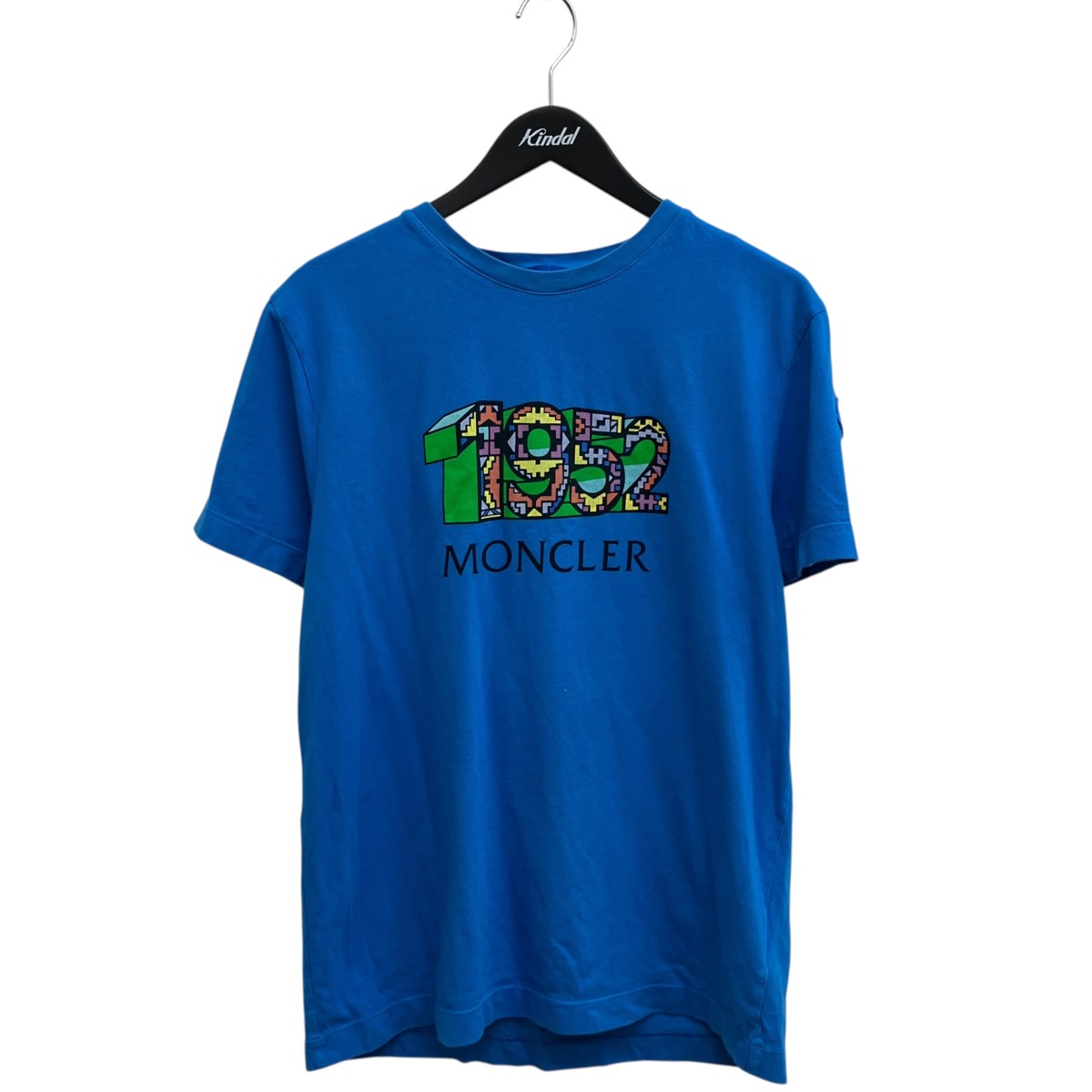 【中古】MONCLER　GENIUS 1952 Tee 半袖Tシャツ ブルー サイズ：L 【250726】（モンクレール）｜ブランド古着のカインドオル