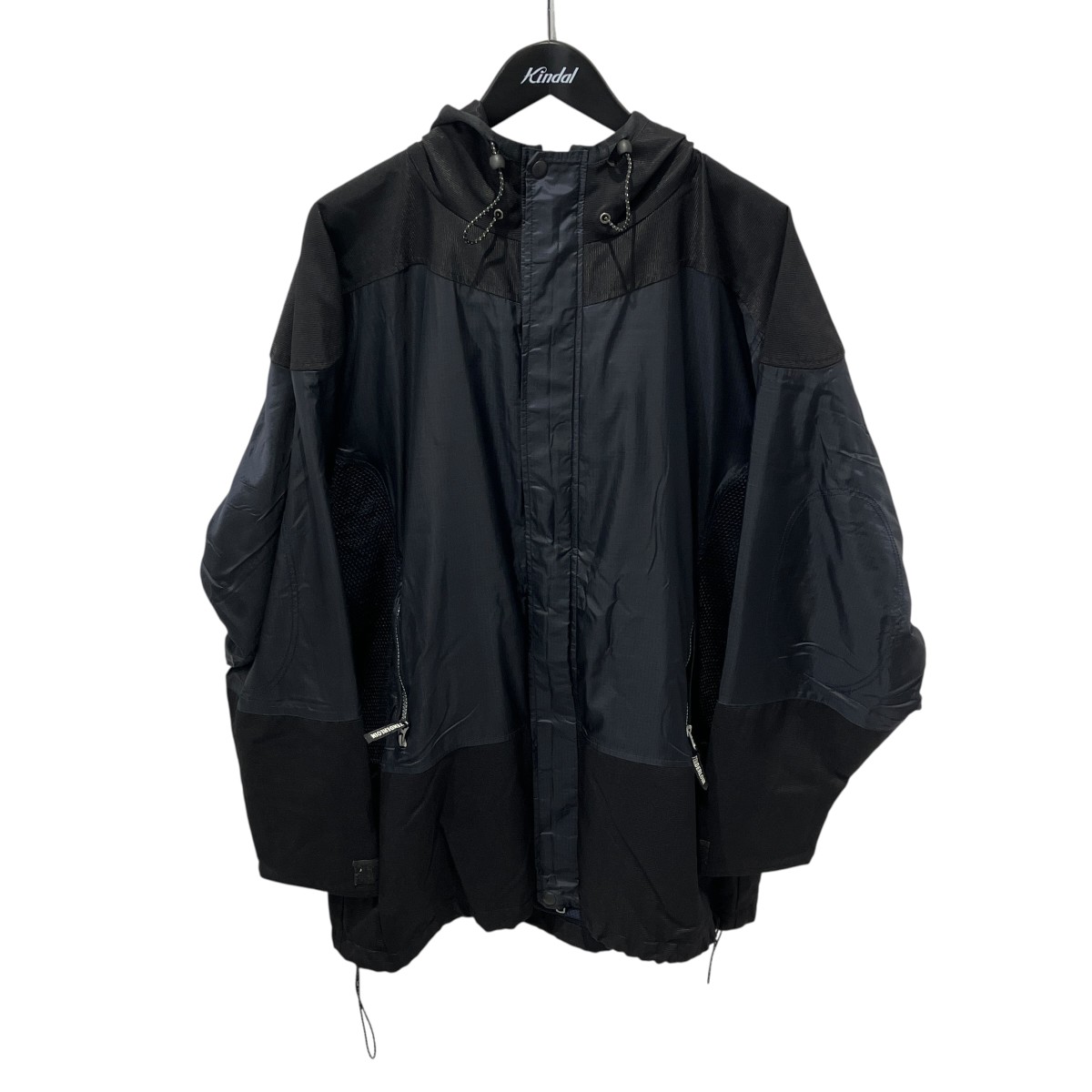 【中古】TENDERLOIN マウンテンパーカー フーデッドジャケット ネイビー×ブラック サイズ:L 【250726】(テンダーロイン)|ブランド古着のカインドオル