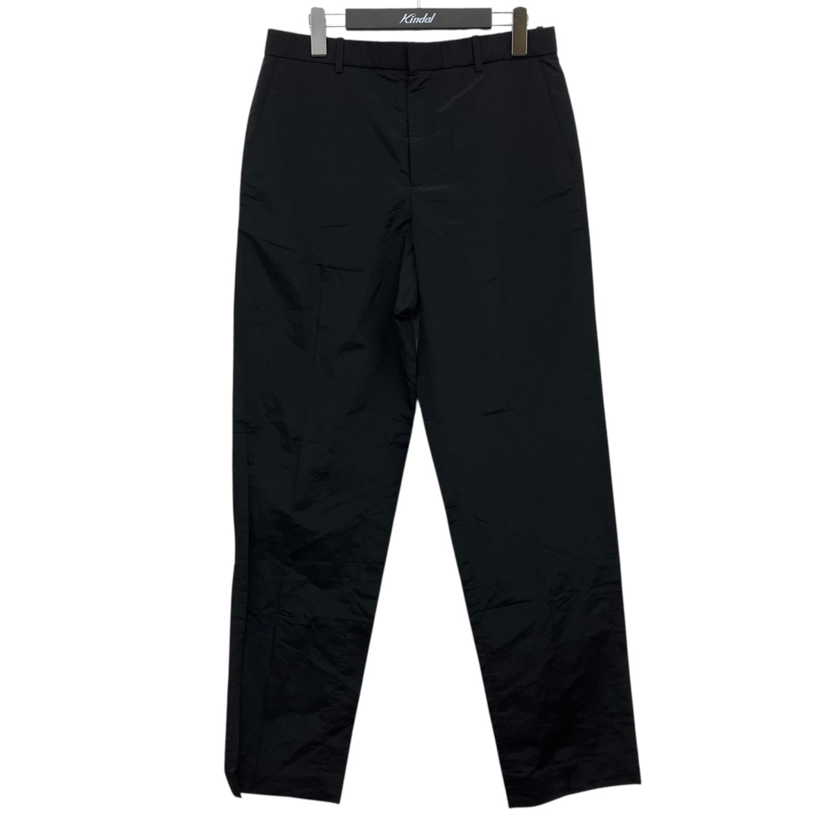 【中古】LOEWE　PLEATED TROUSERS ブラック サイズ：48 【270726】（ロエベ）｜ブランド古着のカインドオル