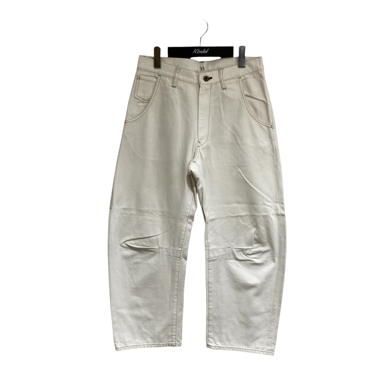 【中古】Y&rsquo;s　デニムパンツ YZ-P06-029 ホワイト サイズ：1 【290726】（ワイズ）｜ブランド古着のカインドオル