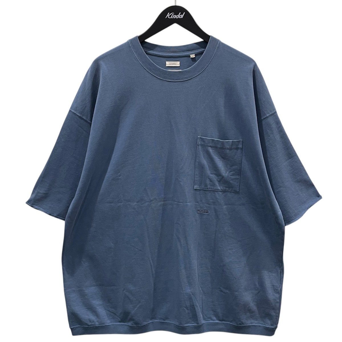 【中古】nanamica　25AW ポケットTシャツ OOAL Pocket Tee ワンオーシャンオールランズ ポケットティー S25FT009 ブルー サイズ：L 【300726】（ナナミカ）｜ブランド古着のカインドオル