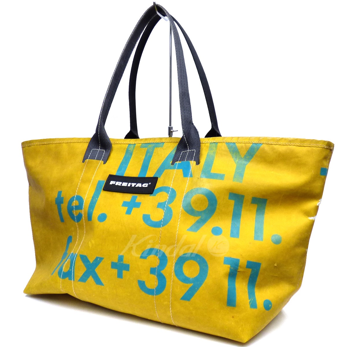 Freitag F73 Discontinuance Of Making Cooper Tote Bag Yellow Size フライターグ