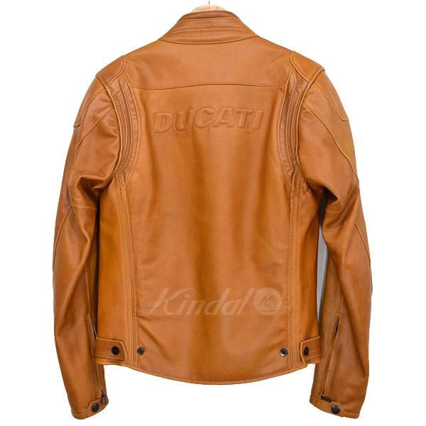 Ducati By Dainese Single Riders Jacket Brown Size 46 ドゥカティバイダイネーゼ