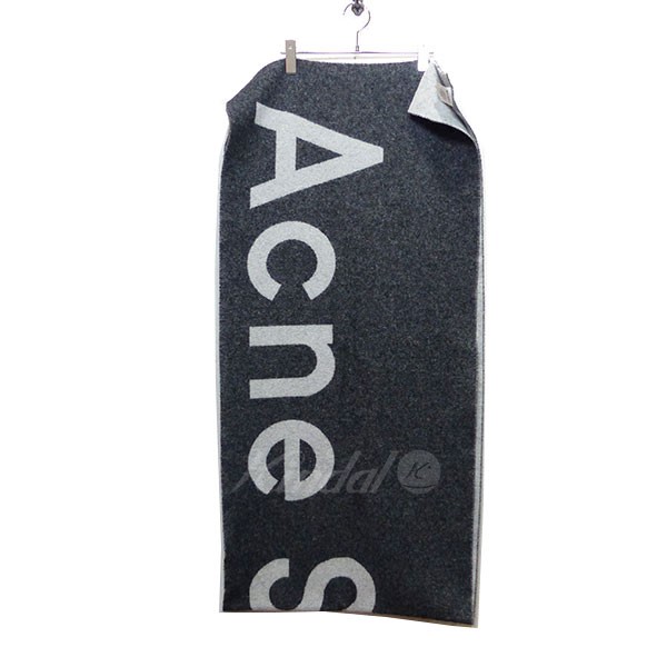 【中古】 【KIND1715】 大判 アクネ 【010838】 ストール ストゥディオズ ACNE STUDIOS