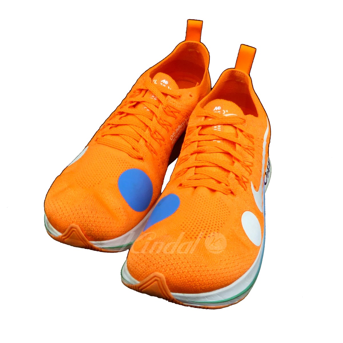 NIKE X OFF WHITE ZOOM FLY MERCURIAL FKOW sneakers orange size: 28. 5cm (Nike) NIKE X OFF WHITE ZOOM FLY MERCURIAL FKOW sneakers orange size: 28. 5cm (Nike)