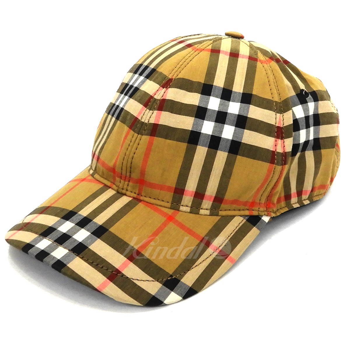 burberry check cap